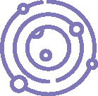 Solar System purple
